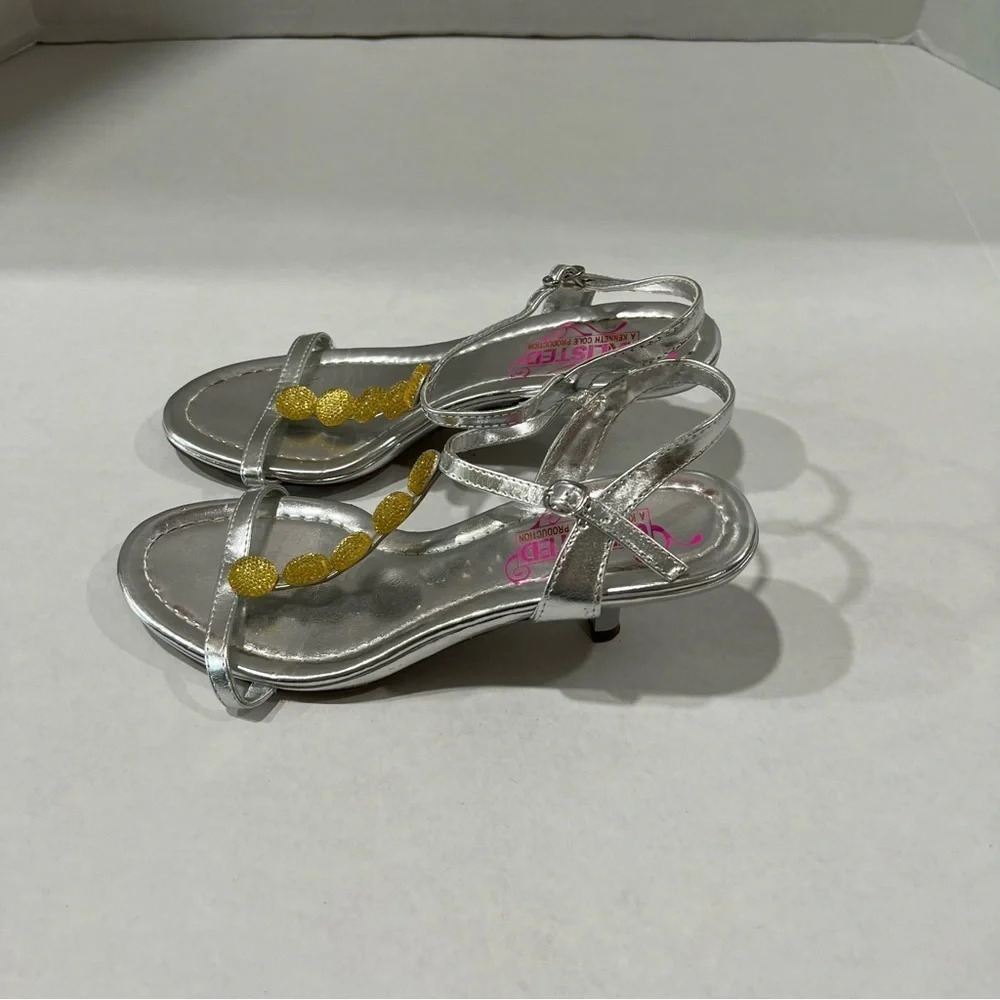 Unlisted Kenneth Cole Kind Love Heels Womens Sz 7 Dress Sandals Shoes‎